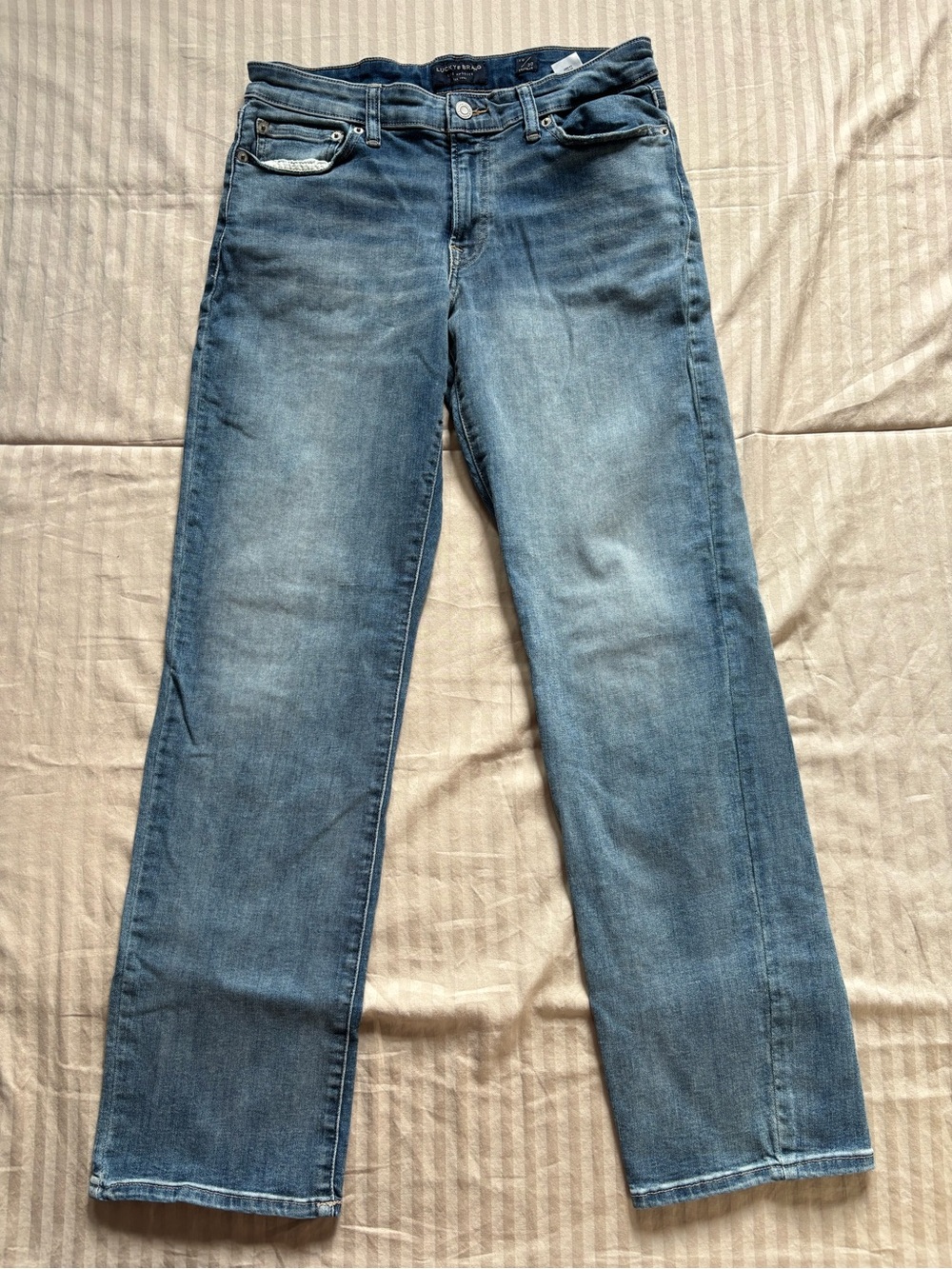 Lucky Brand Women’s Sweet Straight Denim Jeans Size 10/30 Regular Mid Rise